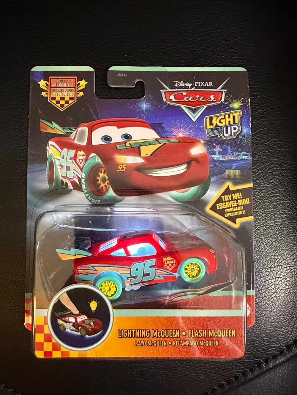 Disney Pixar Cars Light Up Lightning McQueen